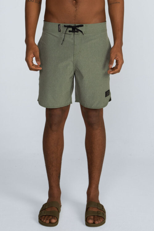 Boardshorts barra arredondada mescla Boardshorts Verde 212SS26292 4