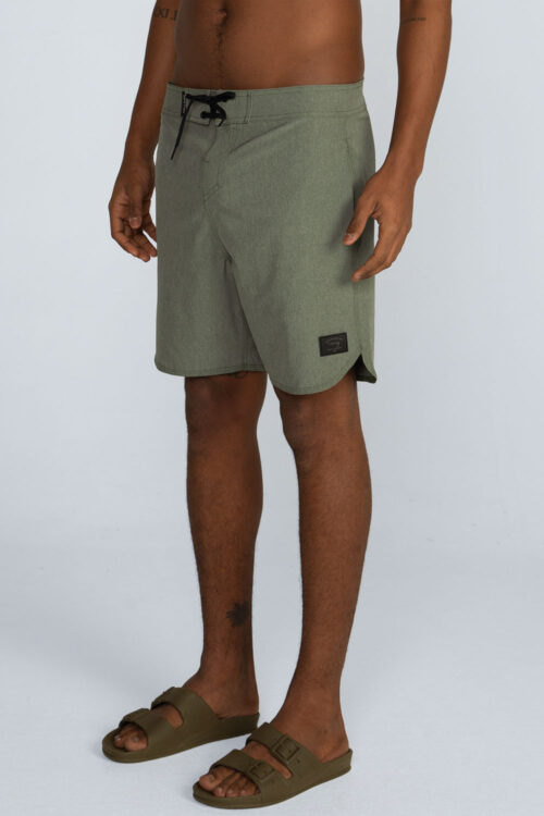 Boardshorts barra arredondada mescla Boardshorts Verde 212SS26292 5