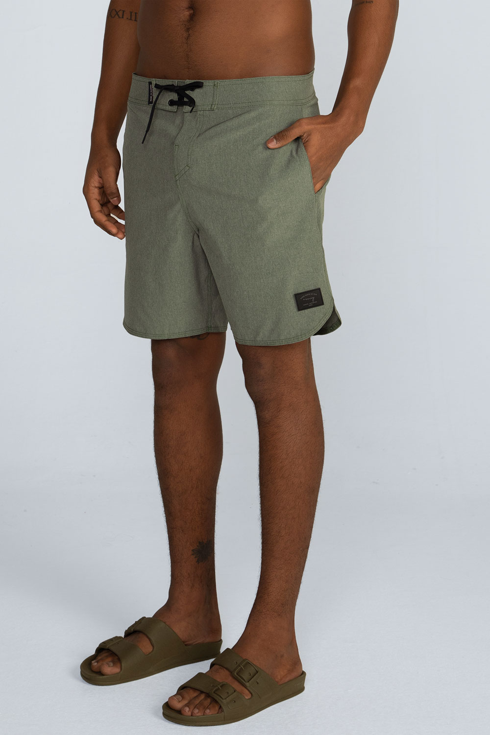 Boardshorts barra arredondada mescla Boardshorts barra arredondada mescla - Imagem 7