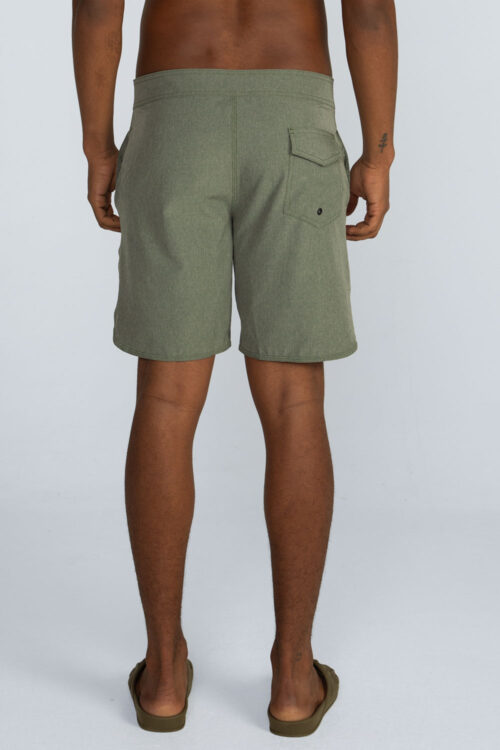 Boardshorts barra arredondada mescla Boardshorts Verde 212SS26292 7