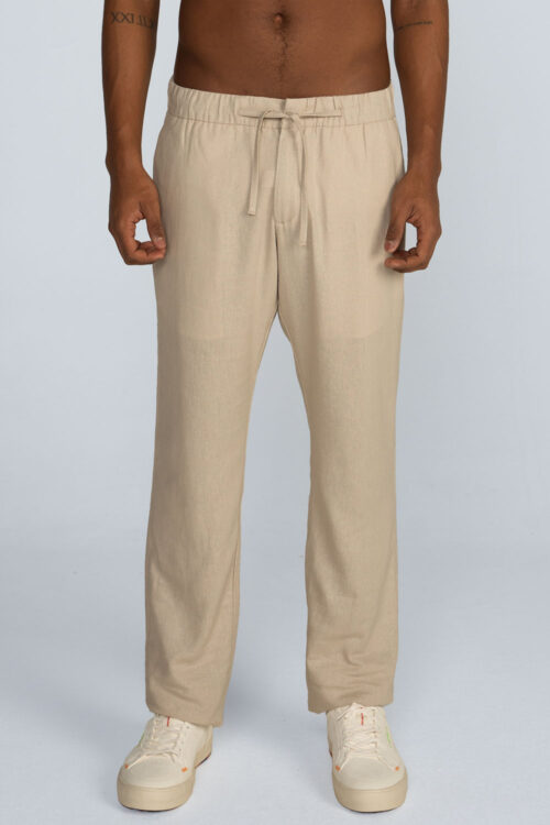 Calça linho Calca Areia 210SS26272 3