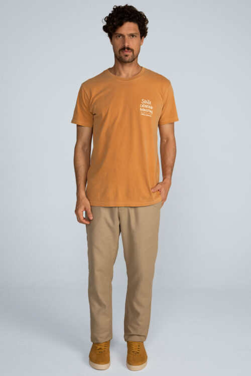 Calça Cânhamo Calca Caqui 210SS26273 2