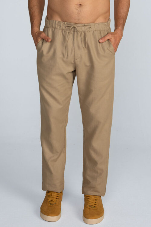Calça Cânhamo Calca Caqui 210SS26273 4