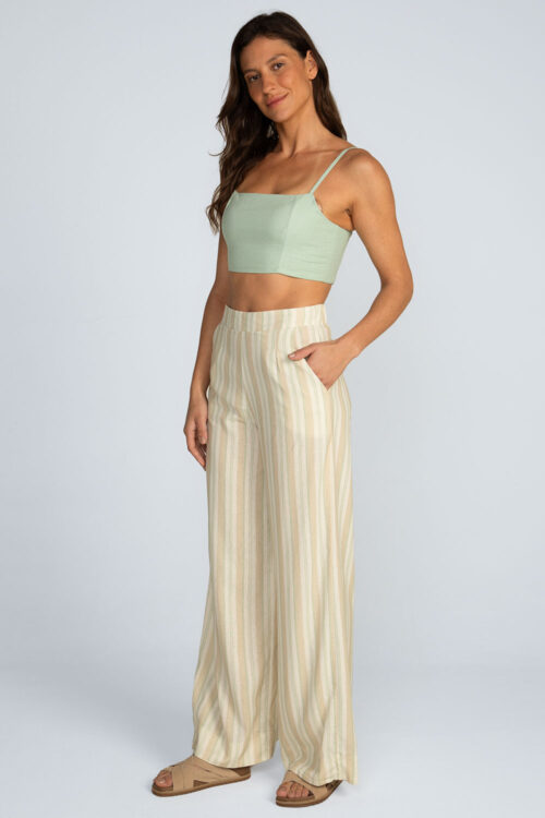 Calça pantalona listrada Calca Listrado 110SS26061 2