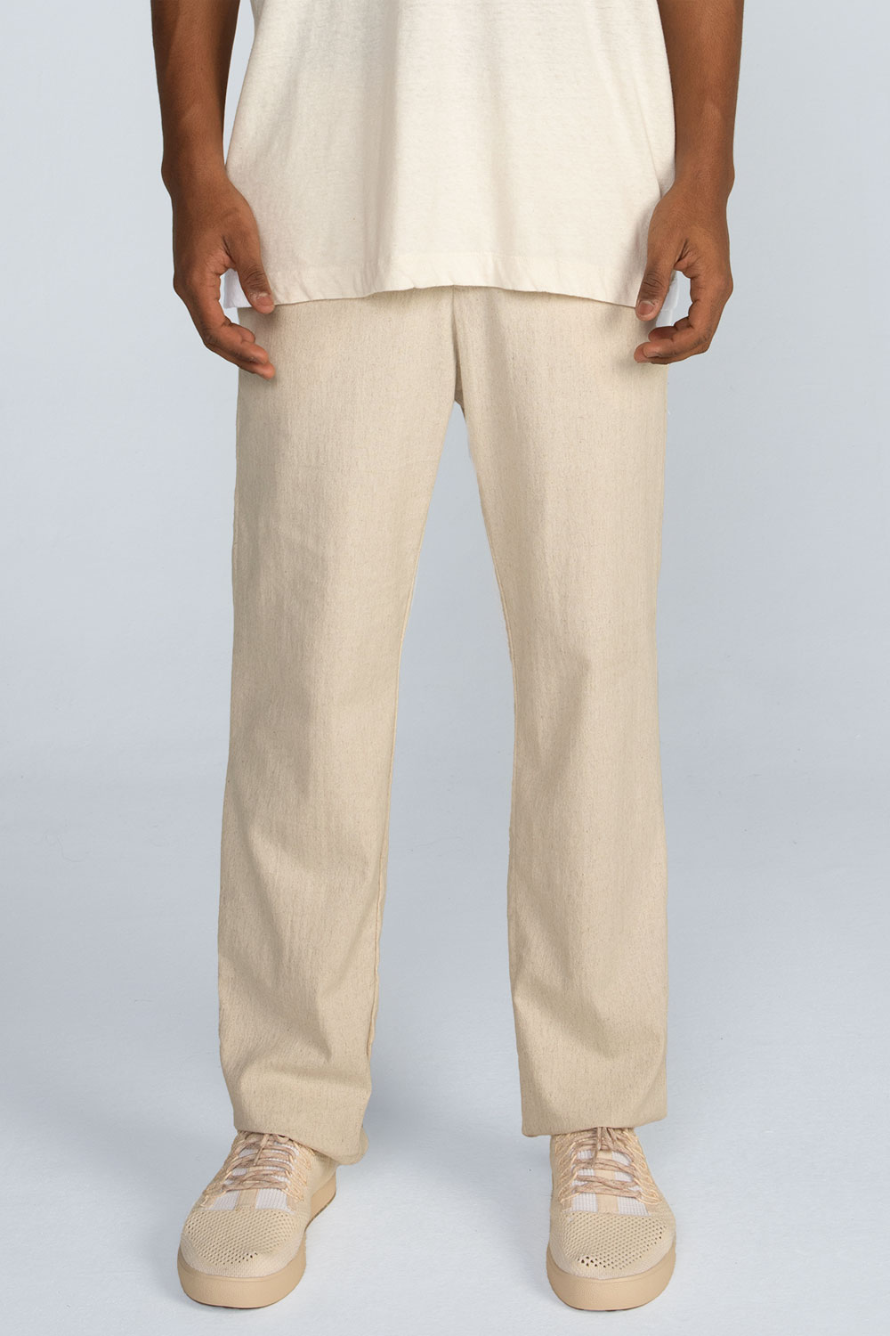 Calça linho com elastano Calça linho com elastano