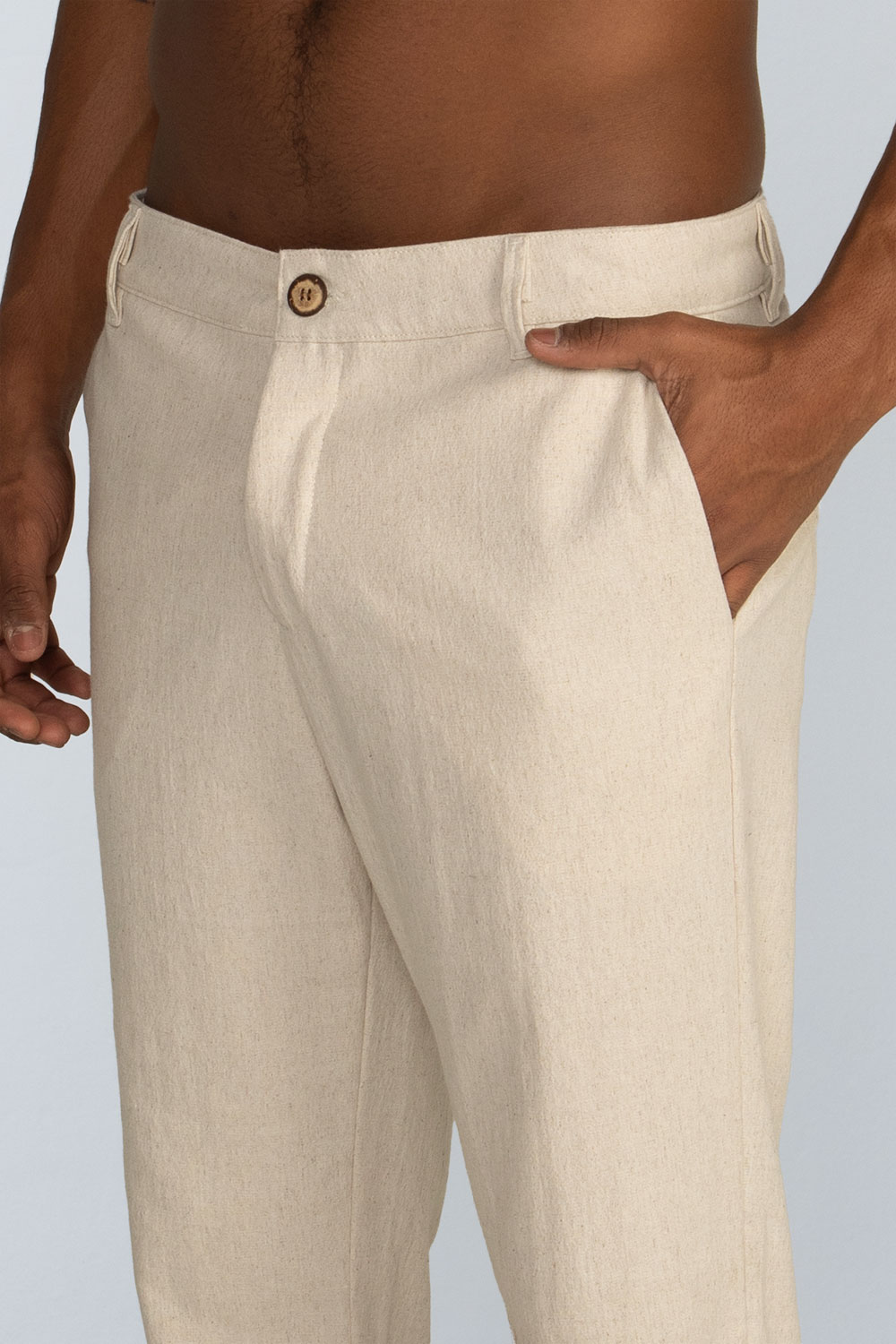 Calça linho com elastano Calça linho com elastano - Imagem 4