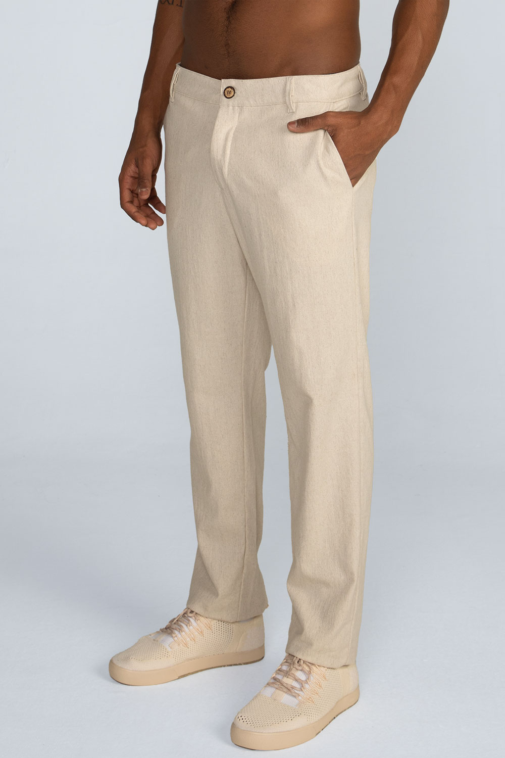 Calça linho com elastano Calça linho com elastano - Imagem 5