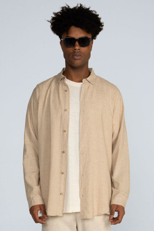 Camisa Linho manga longa