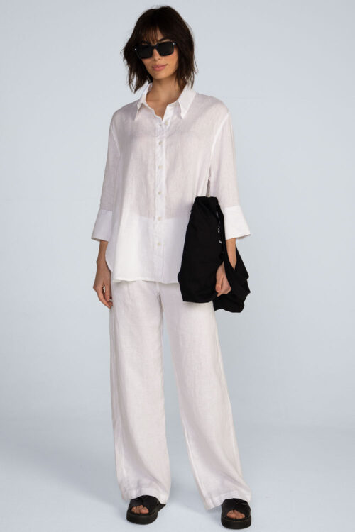 Camisa linho Camisa Branca 106SS26045 1