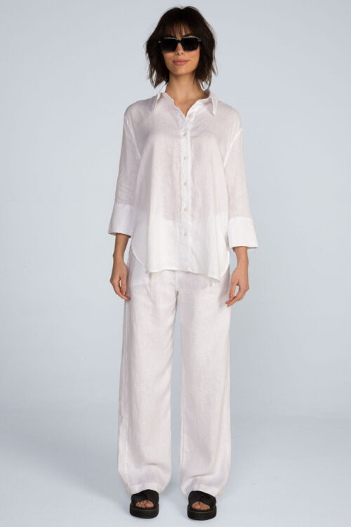 Camisa linho Camisa Branca 106SS26045 3