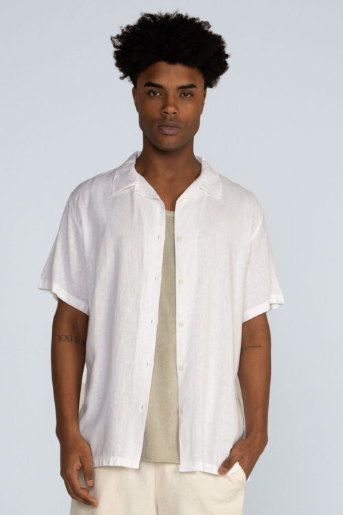 Camisa linho Camisa Branca 206SS26260 1