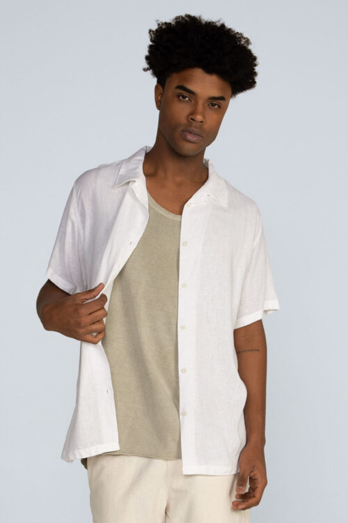 Alternative view of Camisa linho