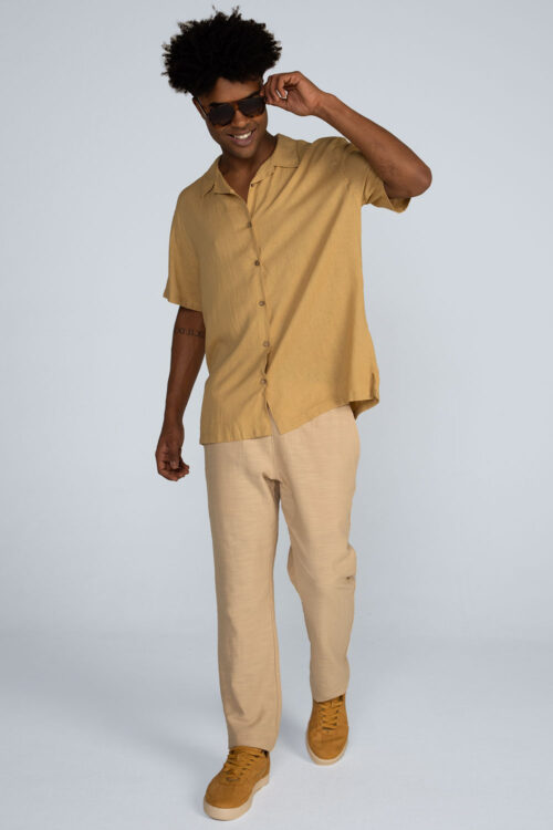 Alternative view of Camisa linho