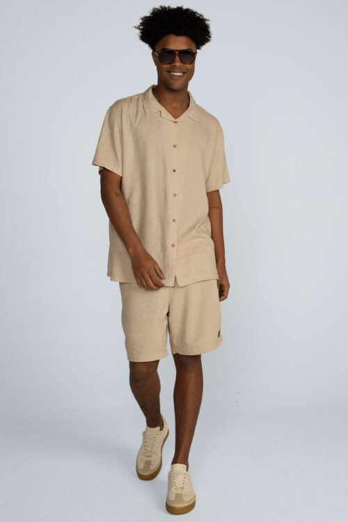 Camisa linho Camisa Natural 206SS26260 4