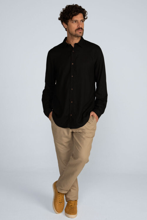 Camisa Preta 206SS26265 7