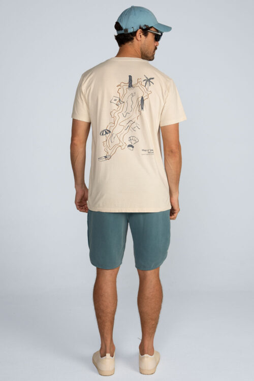Camiseta Mapa Camiseta Areia 201SS26208 1