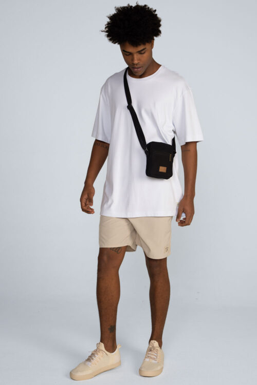 Camiseta Oversized suedini Camiseta Branca 201SS26215 1