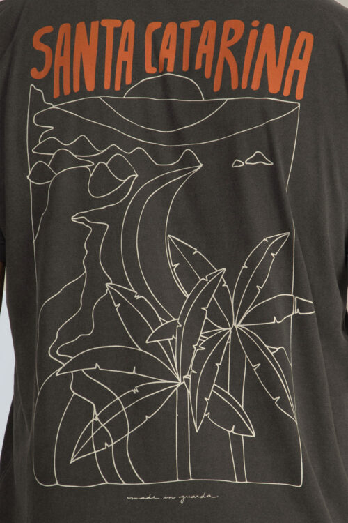 Camiseta Paradise Camiseta Grafite 201SS26207 5