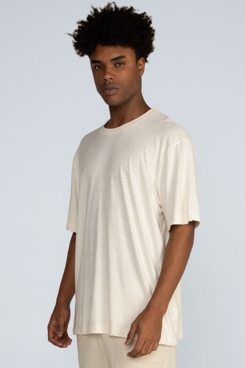 Alternative view of Camiseta malha cânhamo