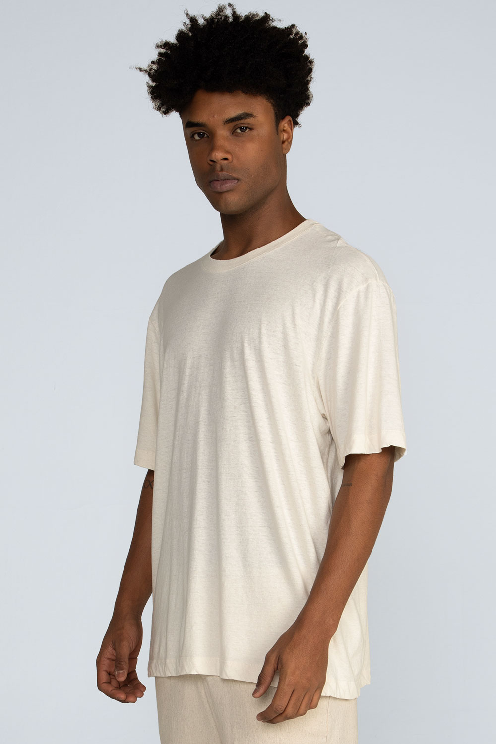 Camiseta malha cânhamo Camiseta malha cânhamo - Imagem 2