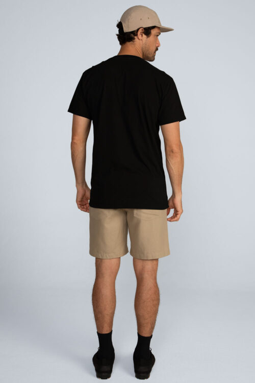 Camiseta Vida leve Camiseta Preta 201SS26211 2