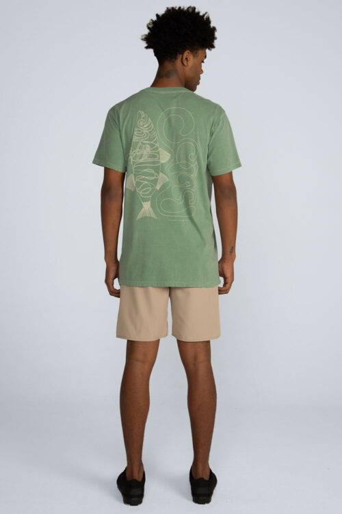 Camiseta Fish Camiseta Verdeoliva 201SS26206 2