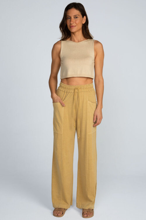 Cropped tricô Cropped Areia 103SS26026 2
