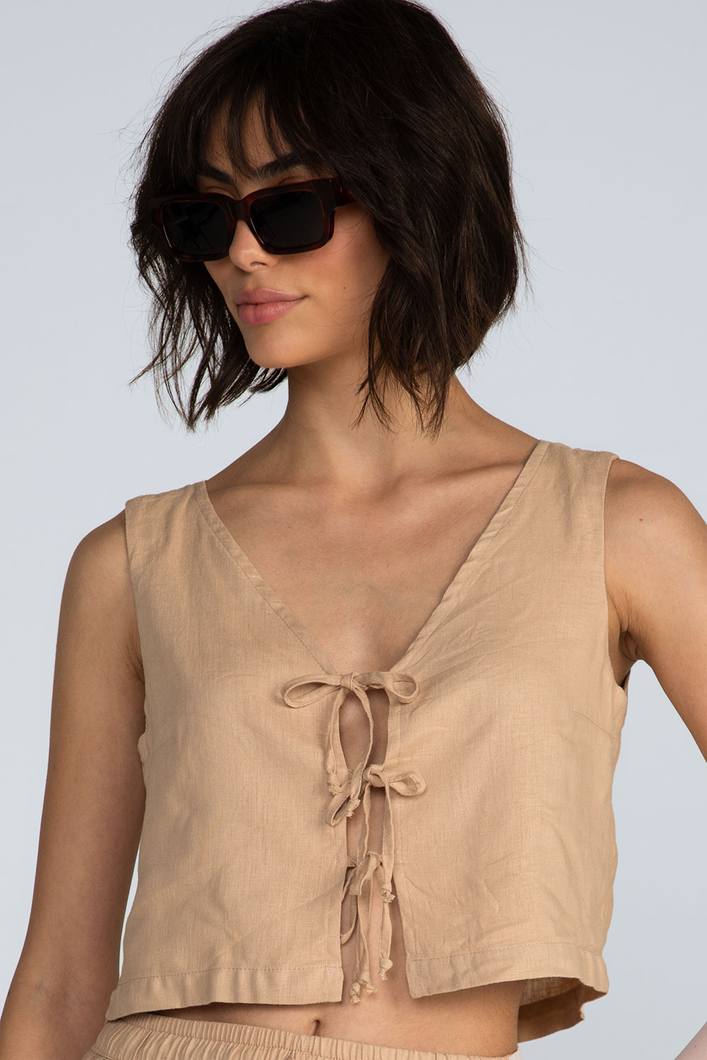 Cropped laços Cropped laços