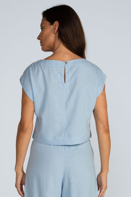 Cropped linho Cropped Ceu 103SS26025 2