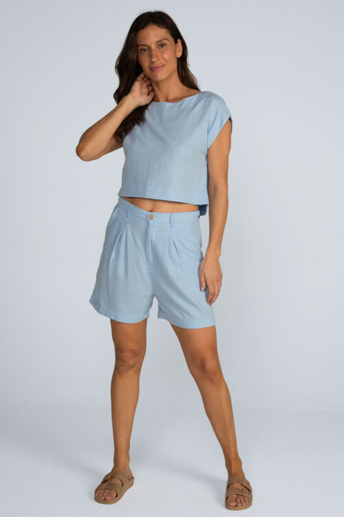 Cropped linho Cropped Ceu 103SS26025 4