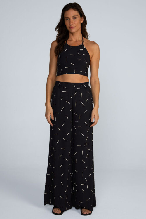 Cropped frente única estampado Cropped Equilibrio 103SS26019 2