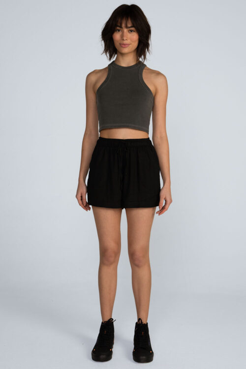 Cropped ribana estonada Cropped Grafite 103SS26020 2