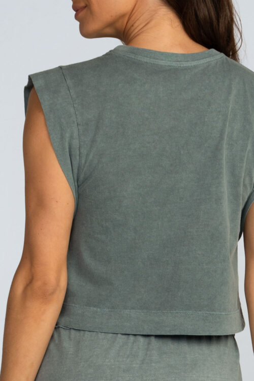 Cropped malha estonado Cropped Orvalho 103SS26021 5