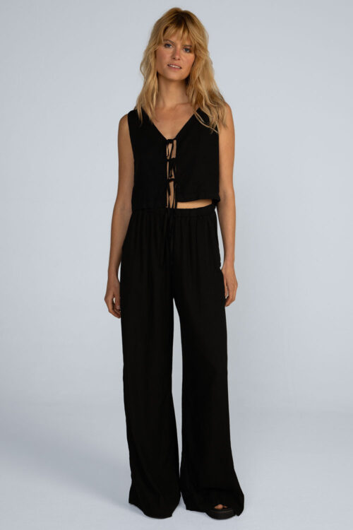Cropped laços Cropped Preto 103SS26018 2