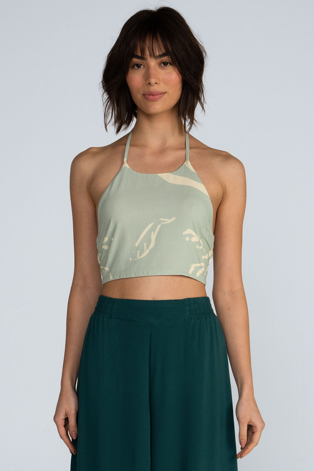 Cropped frente única estampado Cropped frente única estampado - Imagem 2