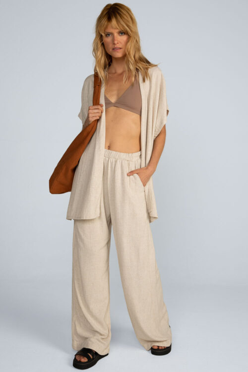 Alternative view of Kimono liso