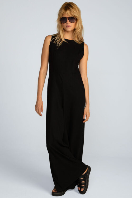 Macacão linho washed Macacao Preto 114SS26101 4