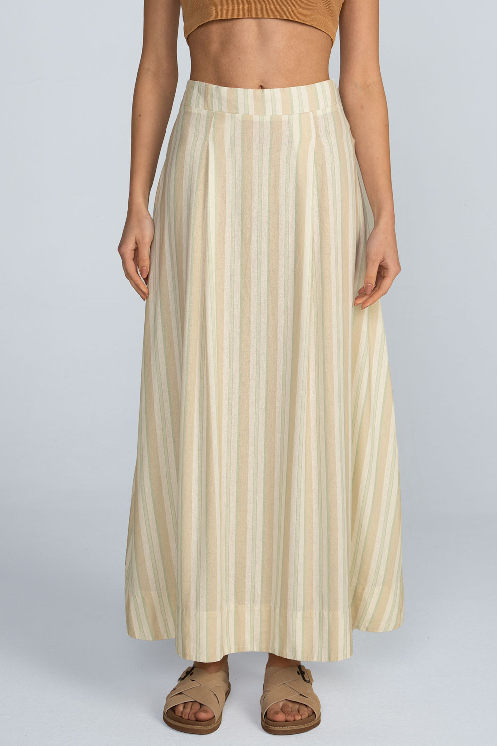 Saia Midi listrada Saia Midi listrada