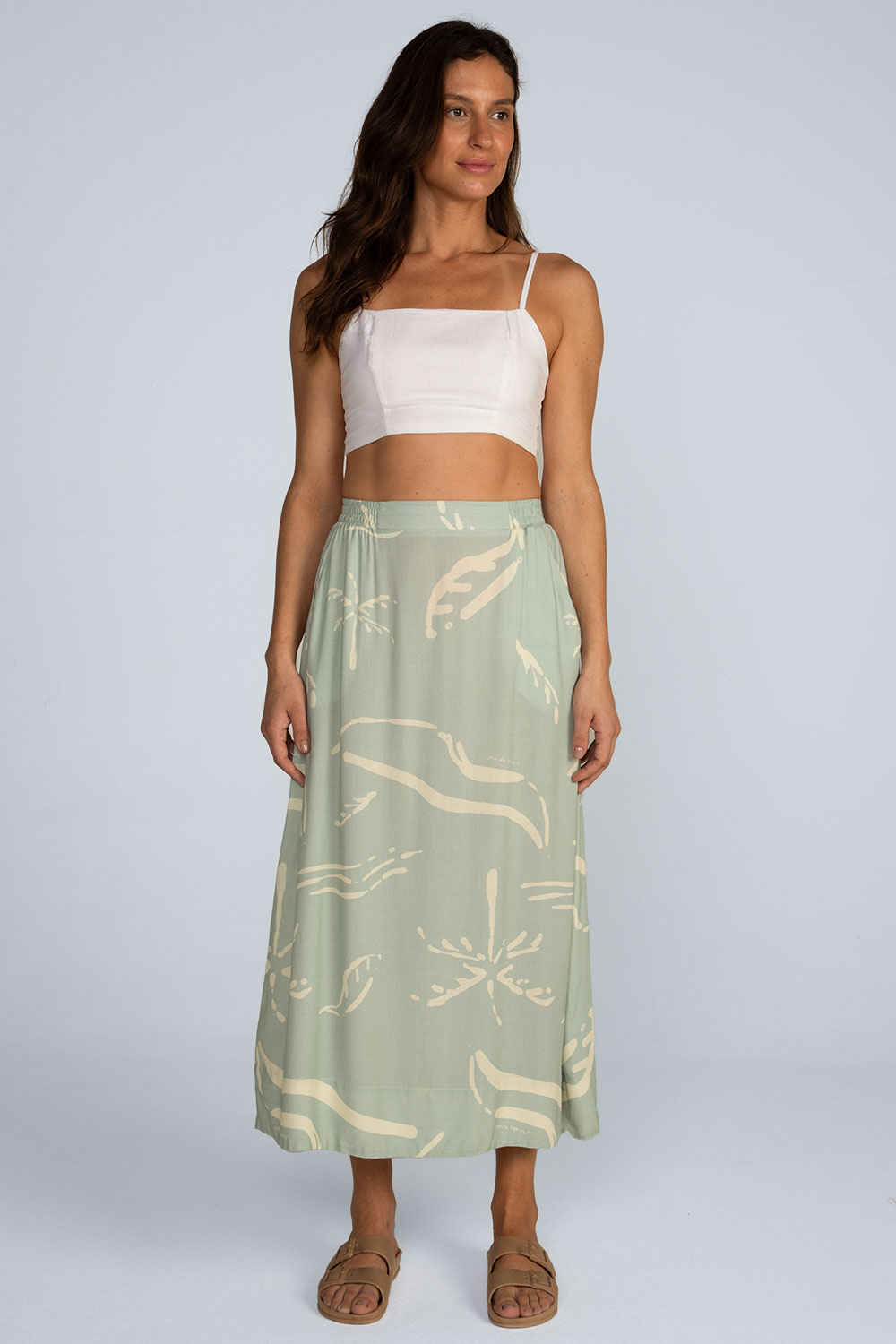 Saia Midi estampada Saia Midi estampada - Imagem 8