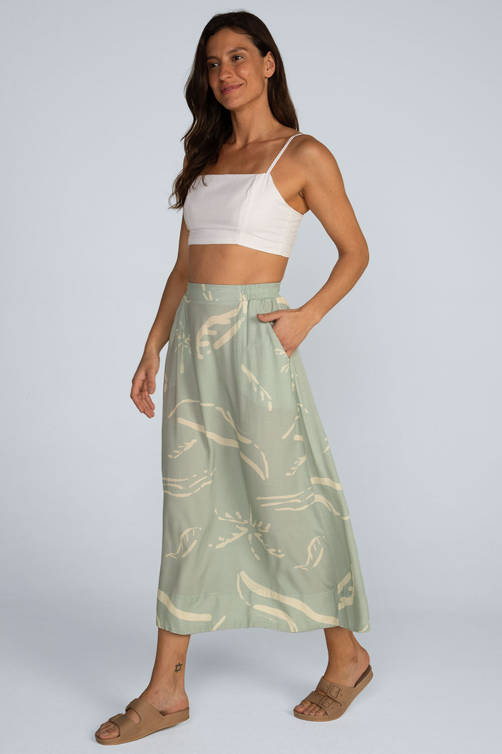 Saia Midi estampada Saia Midi estampada - Imagem 6