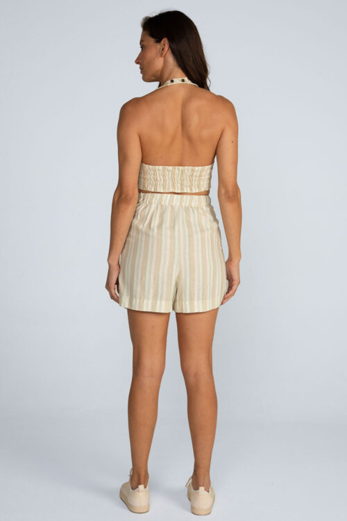 Short linho listrado Short Listrado 115SS26113 3