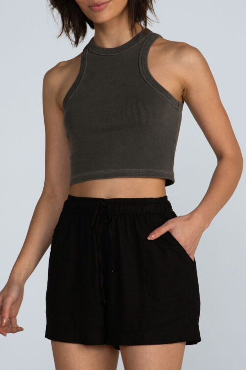 Short Preto 115SS26114 3