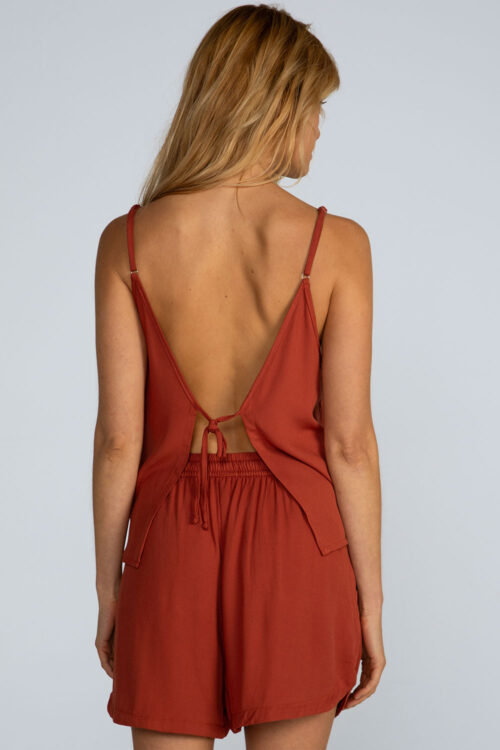 Short viscose lisa Short Terracota 115SS26111 4