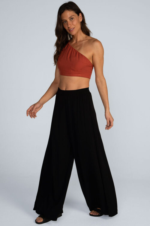 Top ombro só Top Terracota 103SS26017 3