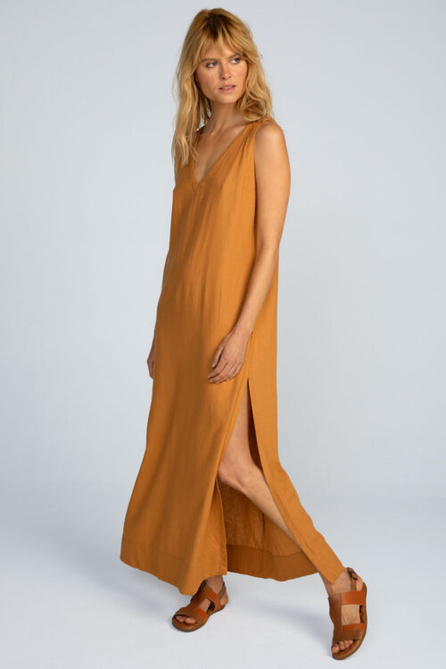 Alternative view of Vestido longo linho