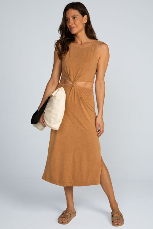 Vestido midi estonado Vestido Damasco 113SS26081 2