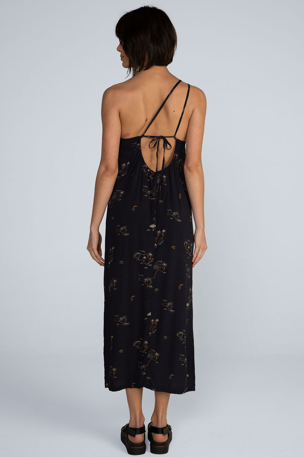 Vestido midi estampado Vestido midi estampado - Imagem 5