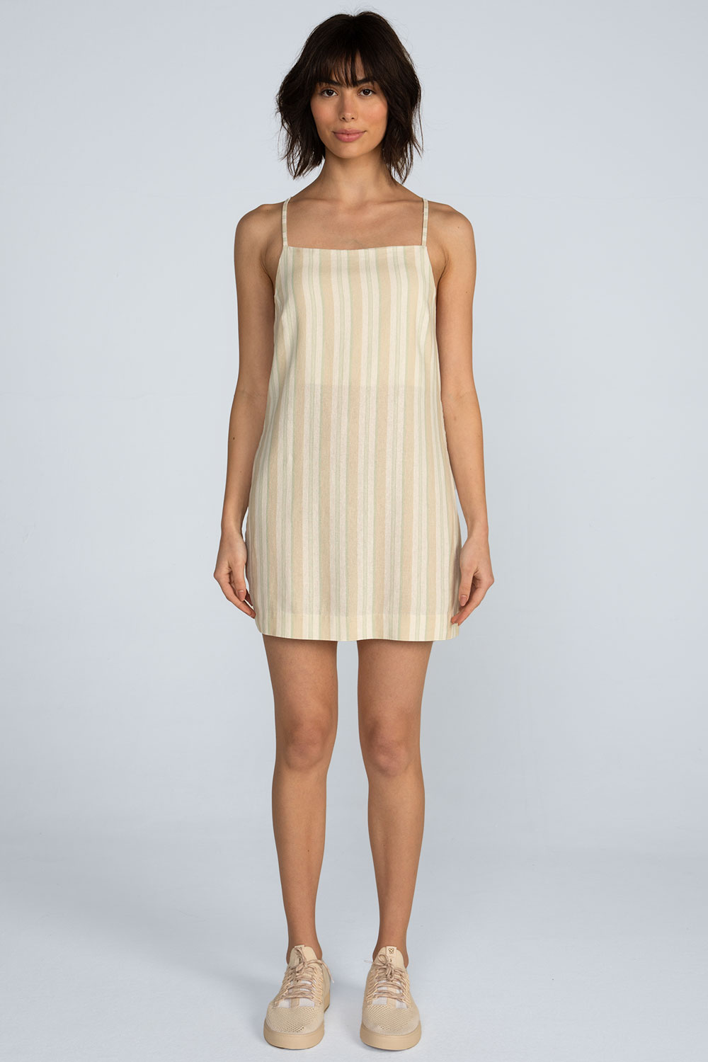 Vestido curto listrado Vestido curto listrado - Imagem 6