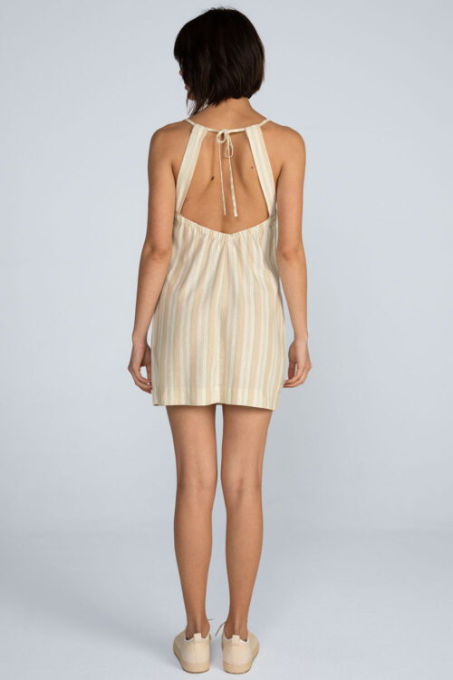 Vestido curto listrado Vestido Listrado 113SS26073 3