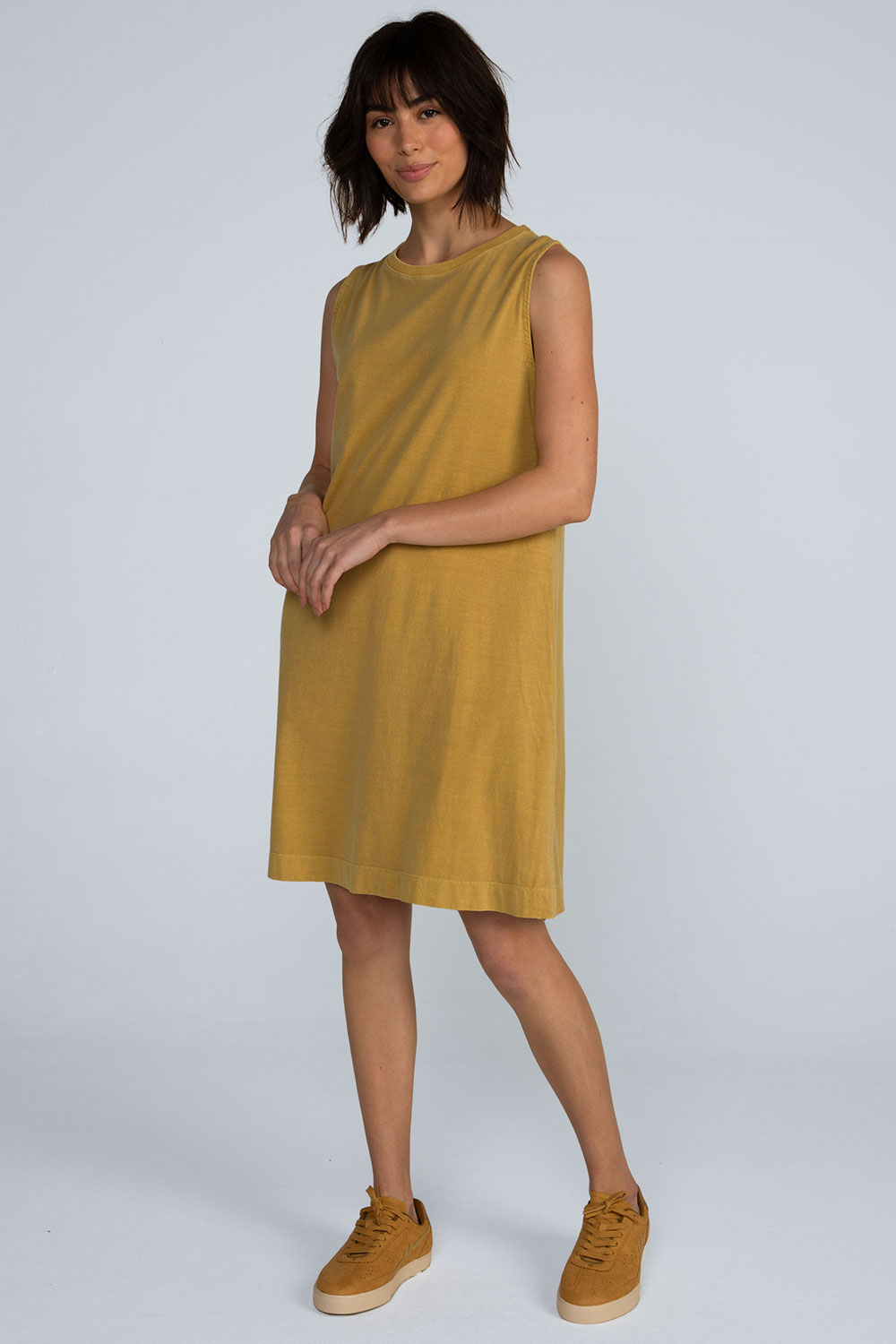 Vestido curto malha estonada Vestido curto malha estonada - Imagem 3